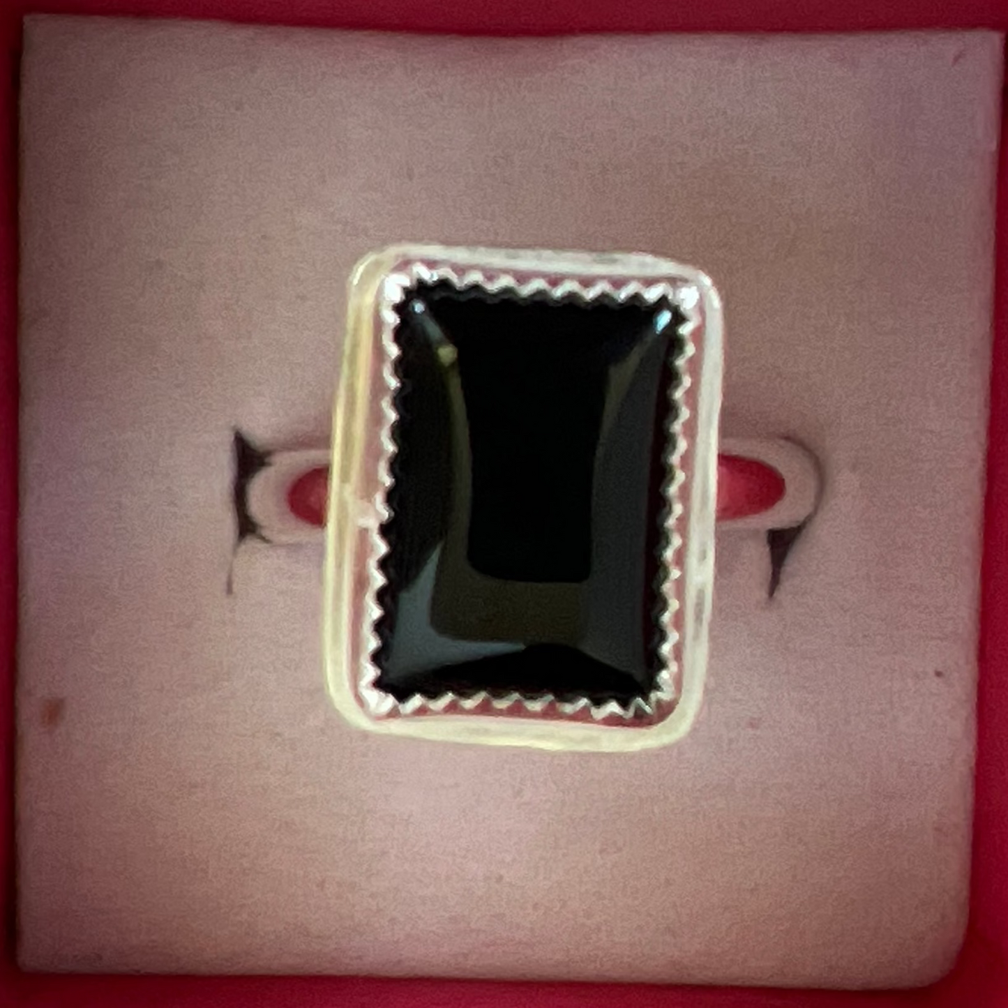 Black Onyx ring