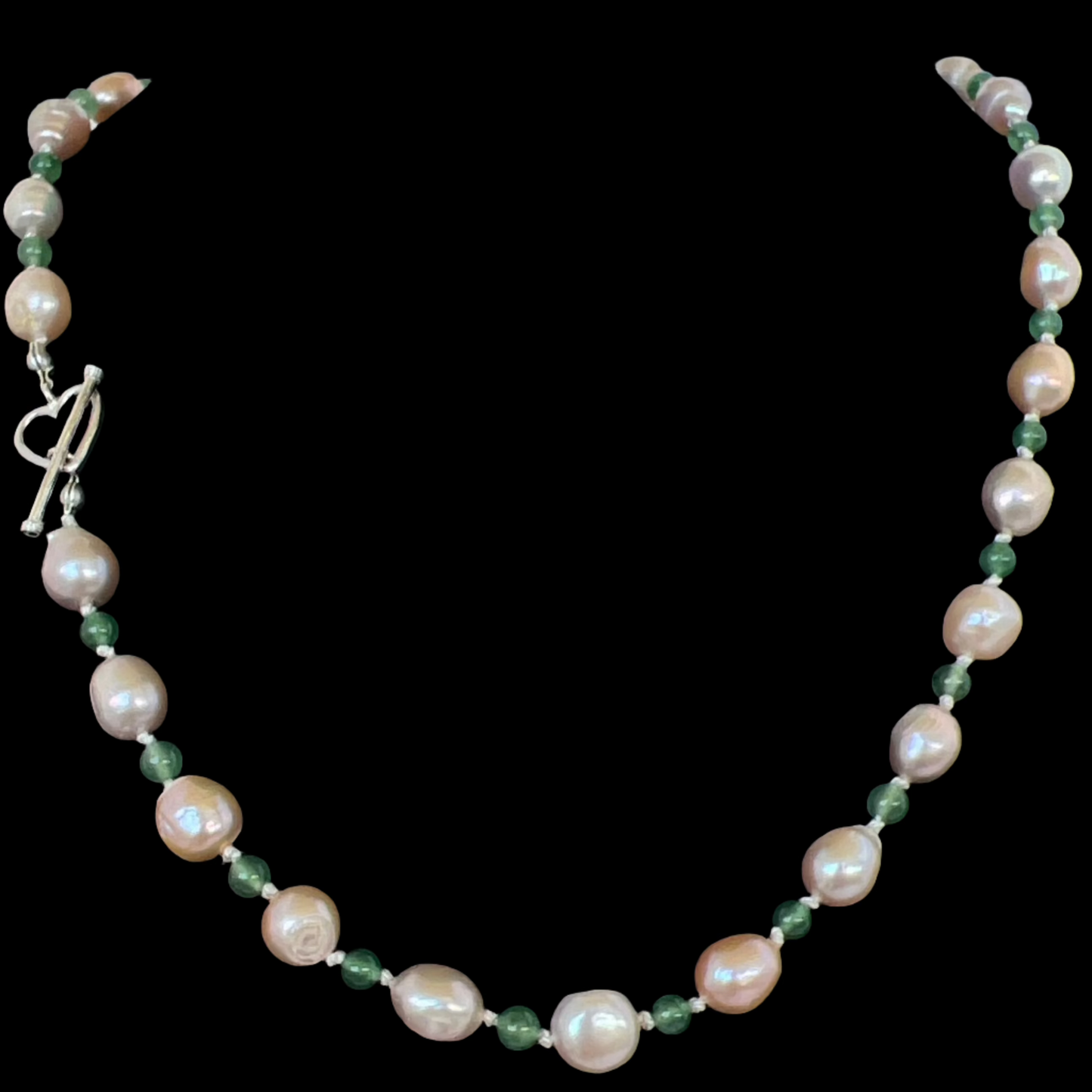 natural peach freshwater pearl